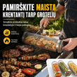 Nerūdijančio plieno grilio krepšelis – patogiam kepimui be maisto kritimo per groteles