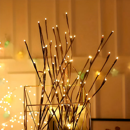 LED dekoratyvinė šaka su lemputėmis – jauki šviesa ir stilinga puošmena jūsų namams