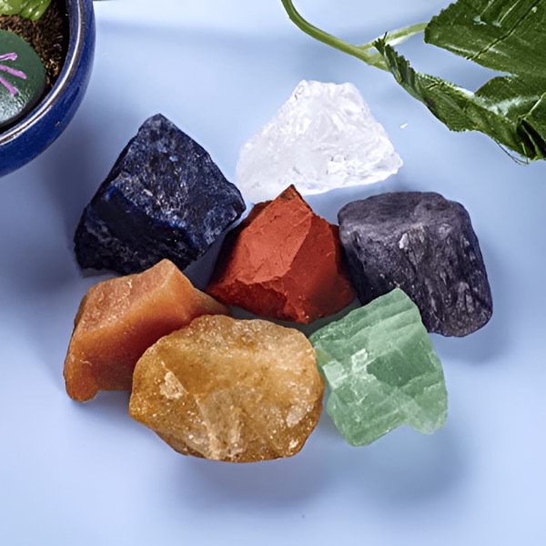 Chakrų dekoracija su natūraliais kristalais – harmonija Jūsų namams ir sielai