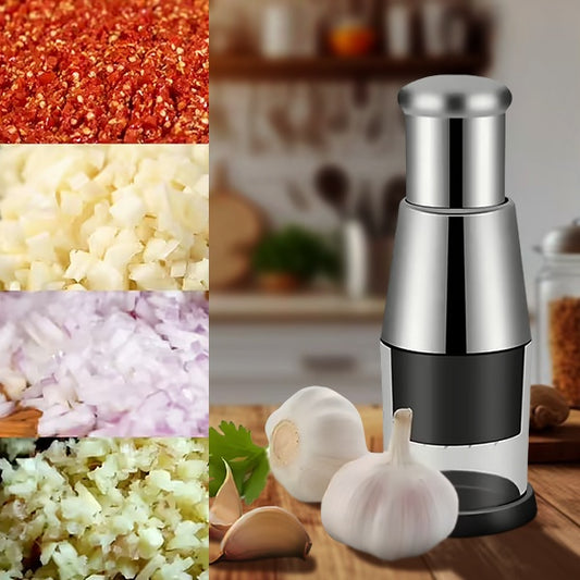 Rankinė daržovių pjaustyklė – greitas smulkinimas be vargo ir elektros