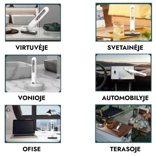 Universali mikropluošto mini šluota