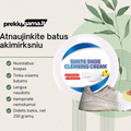 Universalus ir efektyvus avalynės valymo kremas + Kempinė