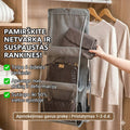Pakabinamas rankinių organizatorius (6 skyriai) – nepriekaištinga tvarka spintoje ir saugus laikymas