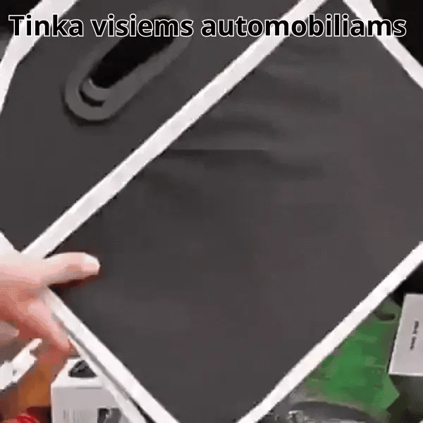 Sulankstoma universali daiktadėžė – automobiliui, namams ir išvykoms
