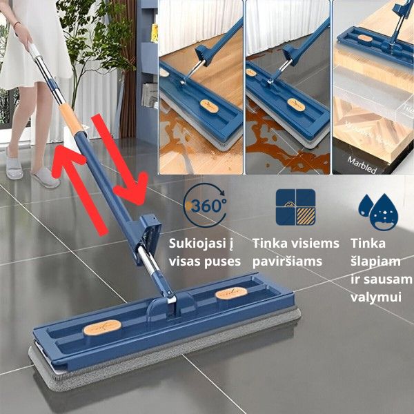 Šluota su savaiminiu išsigręžimu