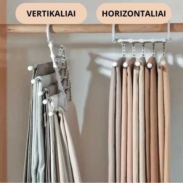 Magiška pakaba kelnėms, sutaupykite 5 kartus daugiau vietos