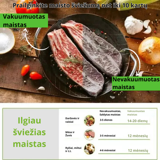 Automatinis vakuumavimo aparatas