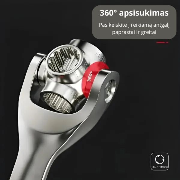 Magnetinis daugiafunkcinis veržliaraktis - vienas įrankis viskam