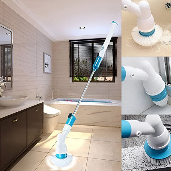 Elektrinis besisukantis valymo šepetys – gilesnis švaros rezultatas be vargo