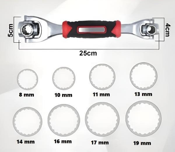 Magnetinis daugiafunkcinis veržliaraktis - vienas įrankis viskam