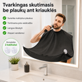Barzdos skutimo prijuostė - daugiau tvarkos vonioje