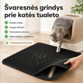 Kačių kraiko kilimėlis (dvisluoksnis korio dizainas)