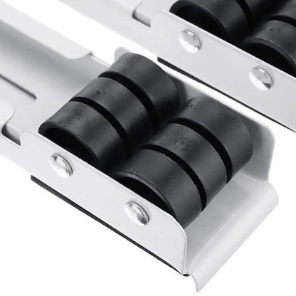 Reguliuojamos baldų perkėlimo platformos – lengvas sunkių daiktų perstūmimas be pastangų