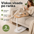 Nešiojamas šoninis staliukas (tinka sofai ir miegamajam, surenkamas per 5 minutes) (Copy)