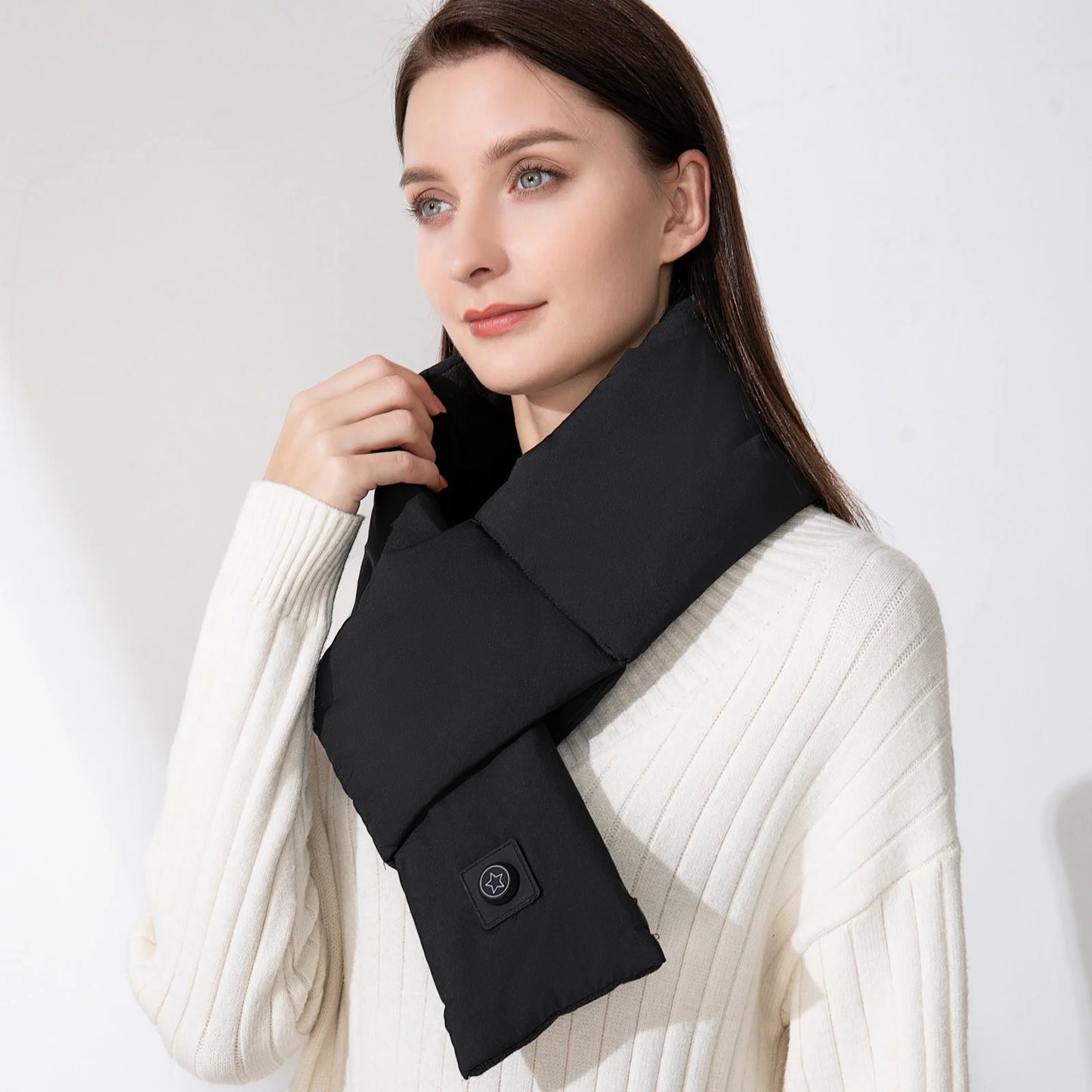 Šildomas šalikas – maloni šiluma kiekviename žingsnyje