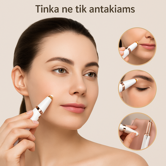 Prietaisas antakių formavimui ir plaukelių šalinimui