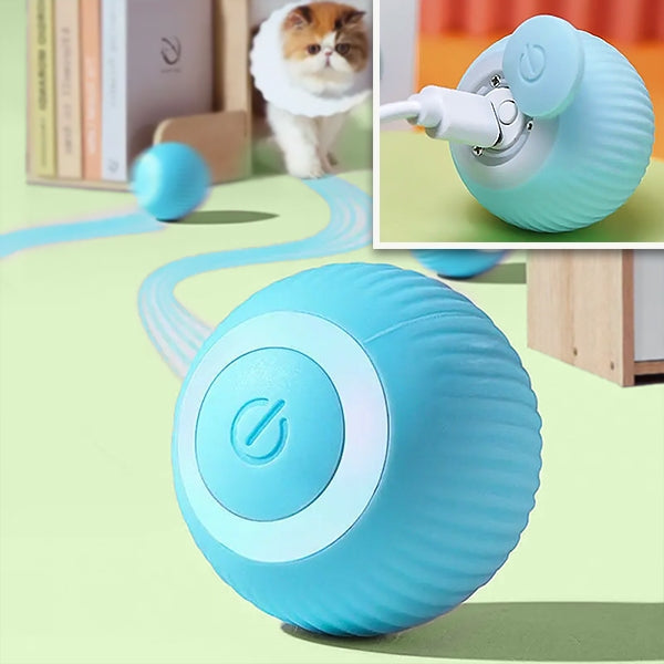 Interaktyvus savaime judantis kamuoliukas naminiams gyvūnėliams