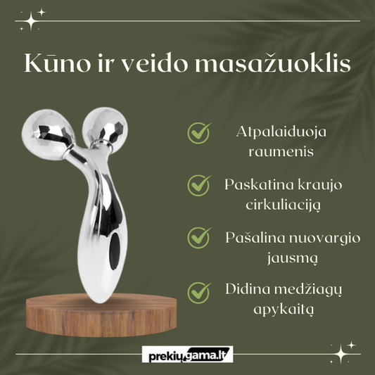 Kūno ir veido masažuoklis