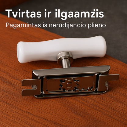 Universalus stiklainių ir butelių atidarytuvas (lengvas atidarymas be pastangų)