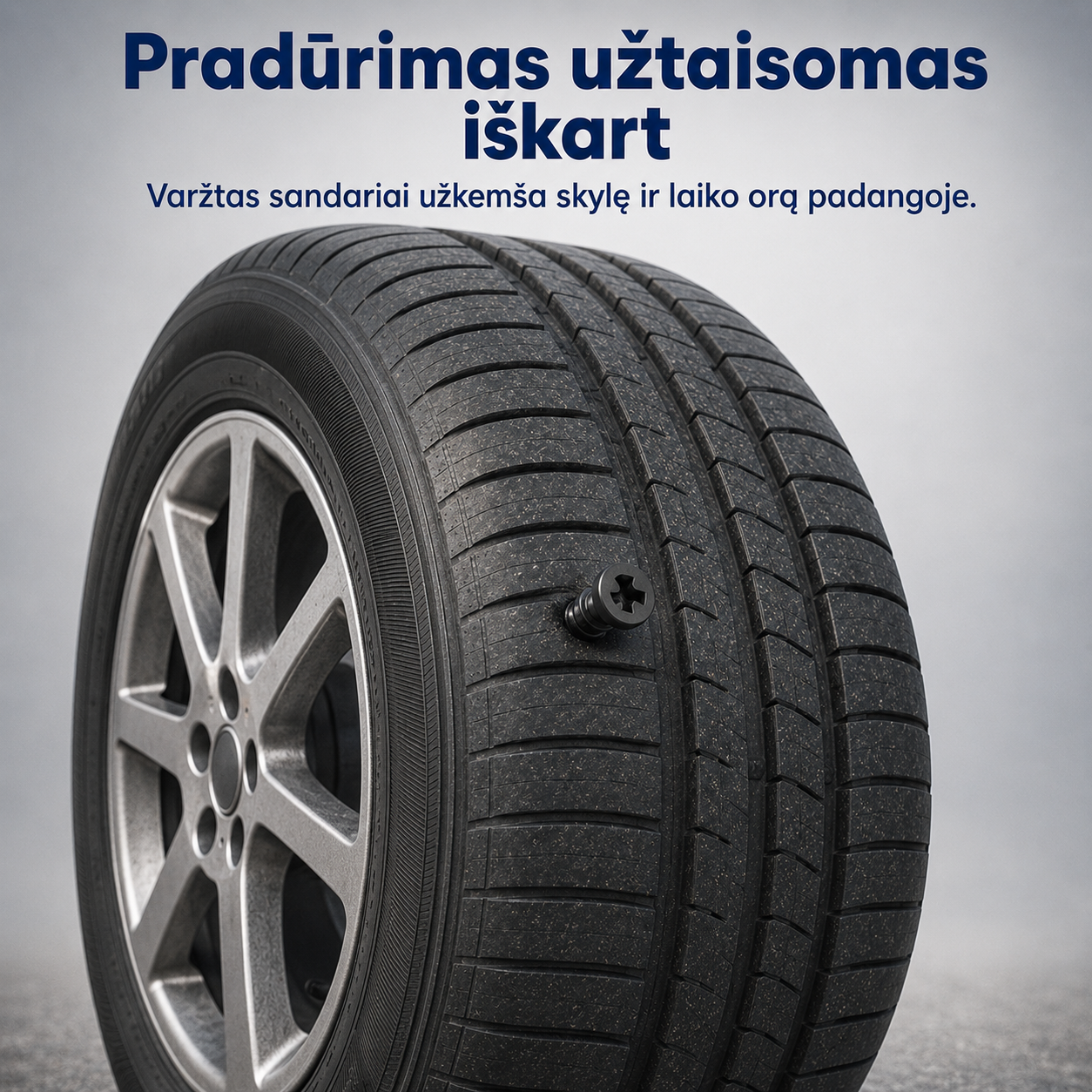 Padangų remonto rinkinys (užtaiso pradūrimus, tinka automobiliams ir dviračiams – nuotrauka 4