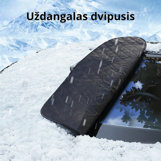 Magiškas priekinio automobilio stiklo ir veidrodėlių uždangalas (tinka visiems automobiliams)