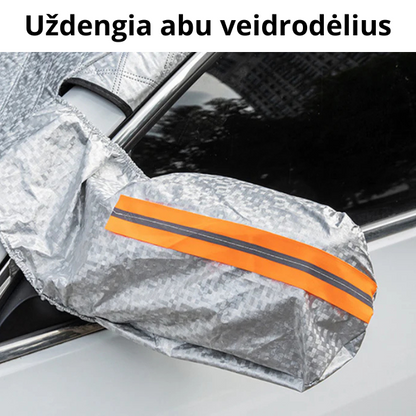 Magnetinis priekinio automobilio stiklo ir veidrodėlių uždangalas (tinka visiems automobiliams)