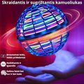 Magiškas skraidantis kamuoliukas su LED apšvietimu