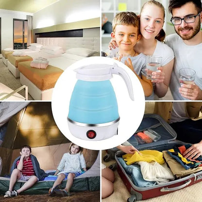 Sulankstomas elektrinis virdulys – karštas vanduo bet kur ir bet kada