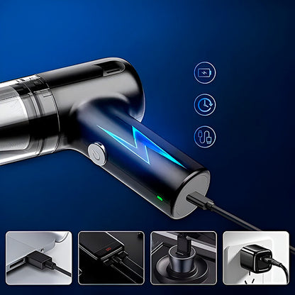 Galingas belaidis dulkių siurblys 3-viename – automobiliui ir namams