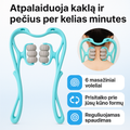 Kaklo ir pečių masažuoklis – greita įtampą mažinanti pagalba