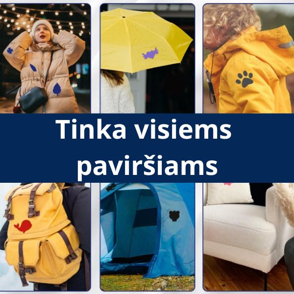 Lipnūs drabužių taisymo pleistrai (8 spalvų rinkinys) – greitas skylučių taisymas be siuvimo