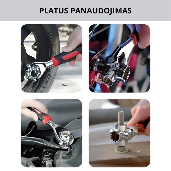 Magnetinis daugiafunkcinis veržliaraktis - vienas įrankis viskam
