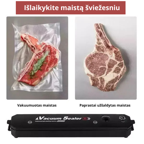 Automatinis vakuumavimo aparatas