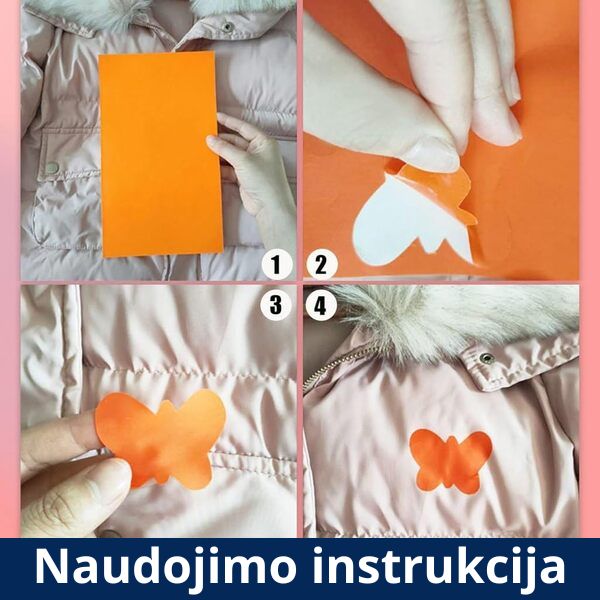 Lipnūs drabužių taisymo pleistrai (8 spalvų rinkinys) – greitas skylučių taisymas be siuvimo