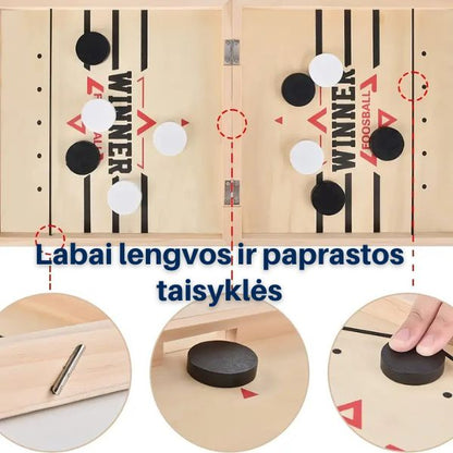 Interaktyvus stalo žaidimas su katapulta – linksmybės visai šeimai