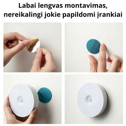 Išmanioji LED lemputė su judesio jutikliu