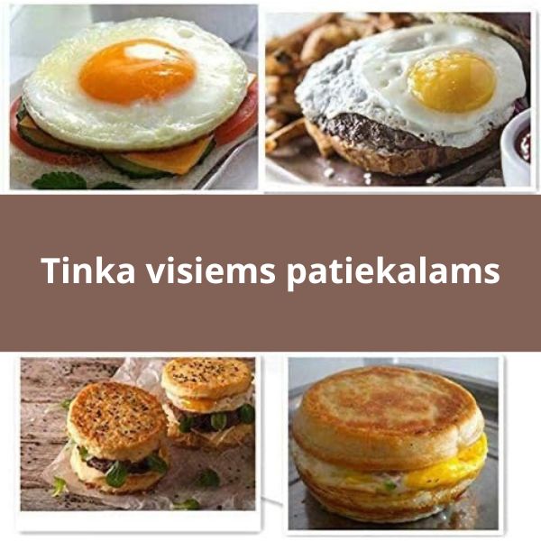 Keptuvė su 4 skyriais – greitas, tolygūs ir sveikesnis maistas be vargo