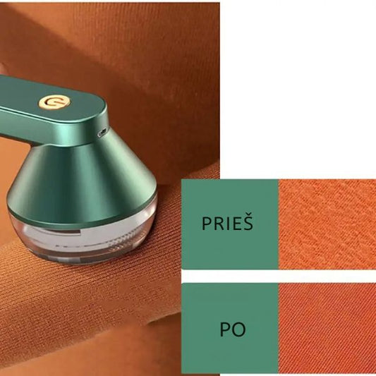 Elektrinis pūkelių valytuvas – drabužiai kaip nauji be pūkelių ir nusidėvėjimo