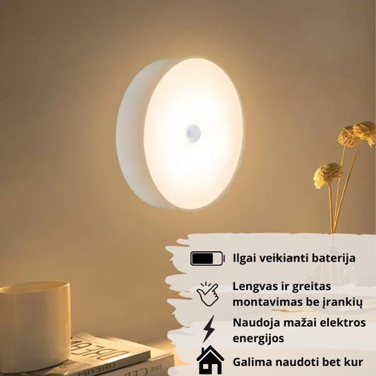 Išmanioji LED lemputė su judesio jutikliu