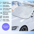 Magiškas priekinio automobilio stiklo ir veidrodėlių uždangalas (tinka visiems automobiliams)