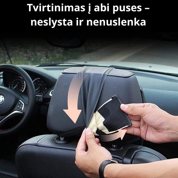 Ortopedinė automobilio nugaros atrama – apsauga nuo skausmo ir patogumas vairuojant