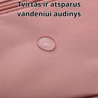 Labai talpus sulankstomas daugiafunkcis krepšys (Juodas)