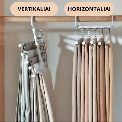 Magiška pakaba kelnėms, sutaupykite 5 kartus daugiau vietos
