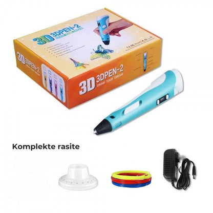 3D PIEŠTUKAS – KURKITE TRIMAČIUS OBJEKTUS TIESIOG ORE