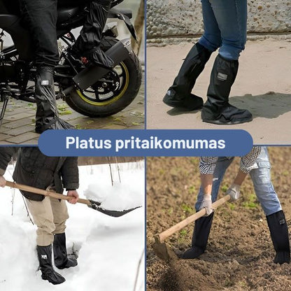 Neperšlampami batų užvalkalai – išlikite sausi bet kokiu oru (Universalus dydis)