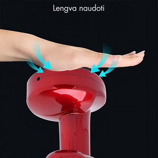 Anticeliulitinis vakuuminis masažuoklis su šildymu – glotnesnė oda ir matomi rezultatai namuose