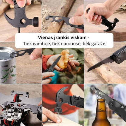 Daugiafunkcinis įrankis – visas įrankių rinkinys jūsų kišenėje