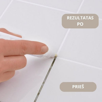 Pieštukas, plytelių tarpams atnaujinti