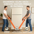 Ergonomiški kėlimo diržai – sunkiems daiktams perkelti be pastangų (2 VNT.)