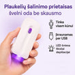 Plaukelių šalinimo prietaisas su LED šviesa – švelni ir lygi oda be skausmo